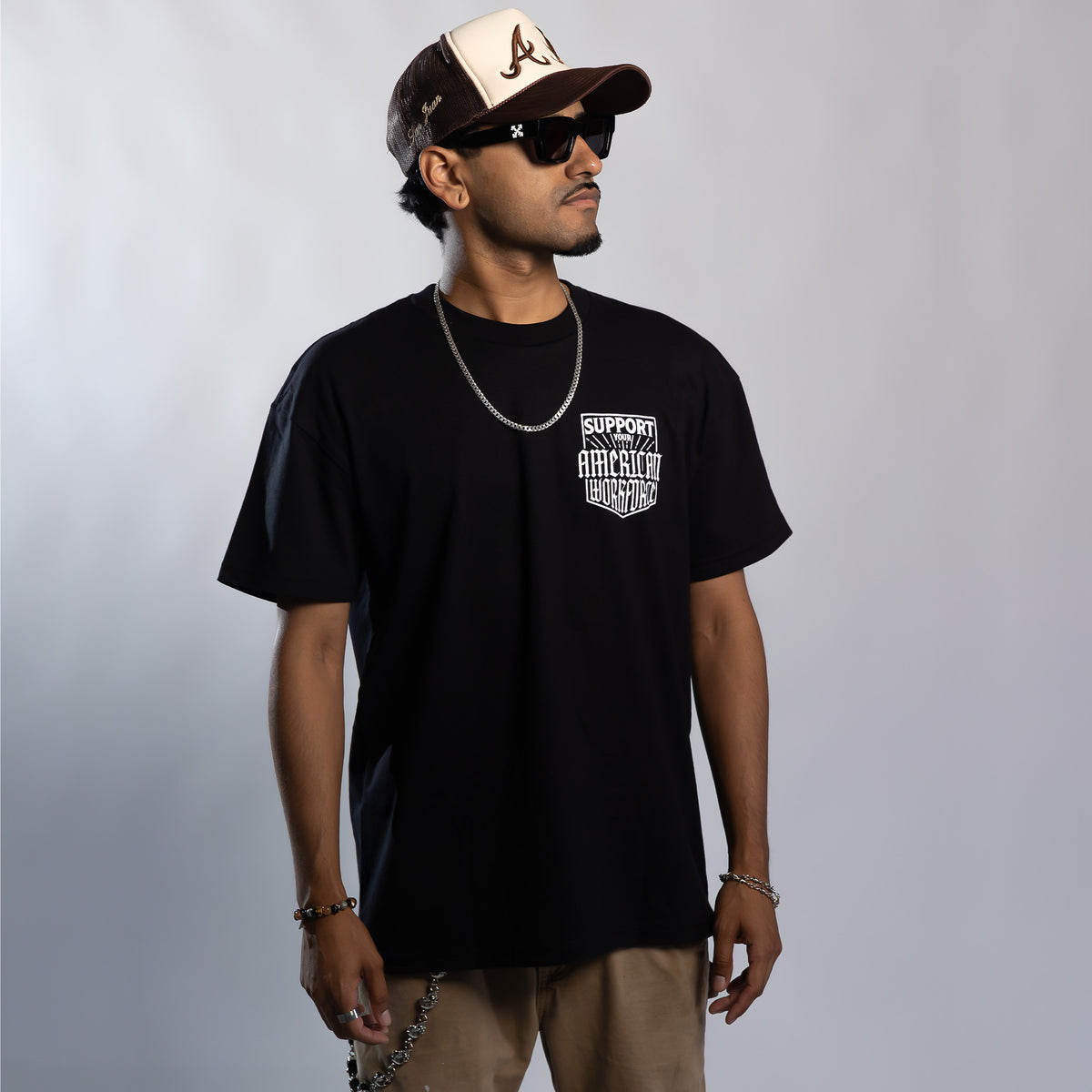 Men's Support Heavyweight T - Shirt