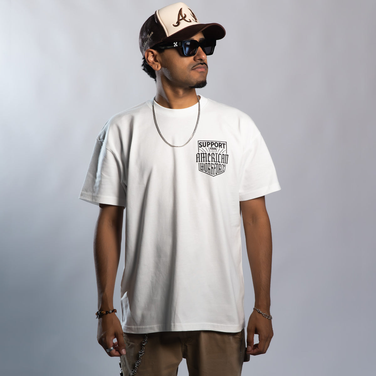 Men's Support Heavyweight T - Shirt